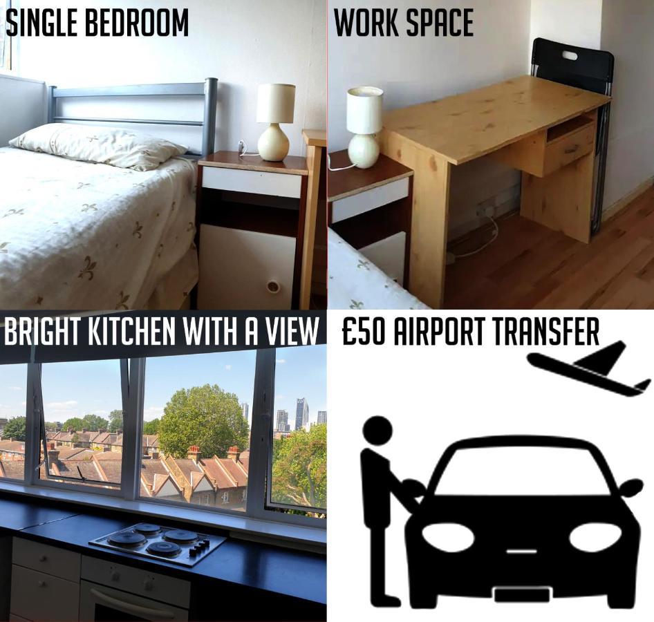Elephant & Castle - Zone 2 - Private Rooms - Shared Bathroom London Eksteriør bilde
