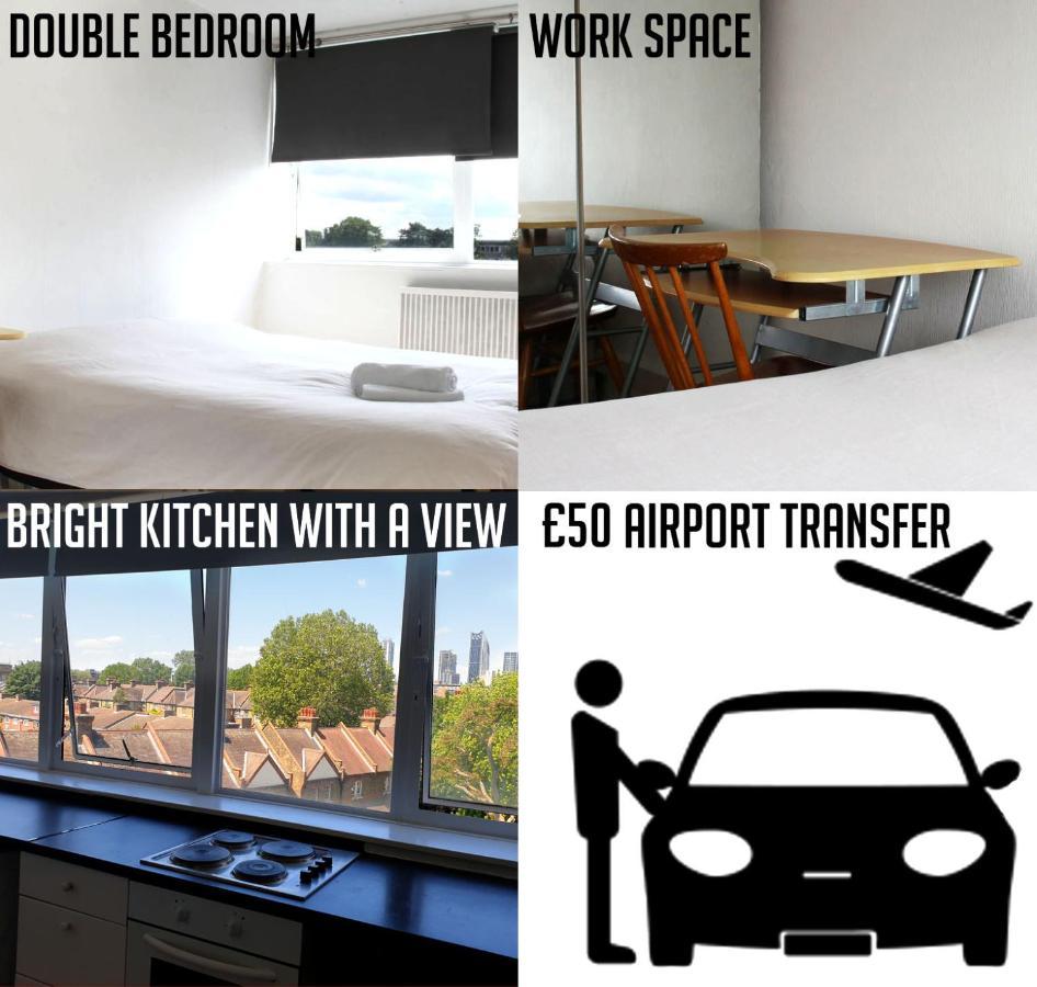 Elephant & Castle - Zone 2 - Private Rooms - Shared Bathroom London Eksteriør bilde