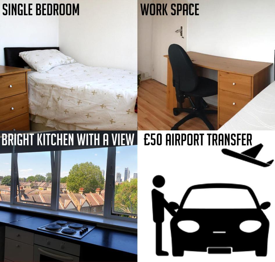 Elephant & Castle - Zone 2 - Private Rooms - Shared Bathroom London Eksteriør bilde